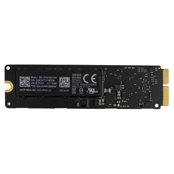 Б/у 256 GB PCIe SSD для MacBook Retina 2013-2015 годов 3269