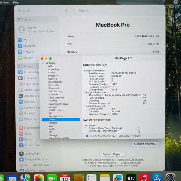 Б/у Ноутбук 13.3" Apple MacBook Pro M2 16GB RAM 256Gb SSD IPS Space(2319) 890-macbook-pro-13dw22dvsq-cdsw2
