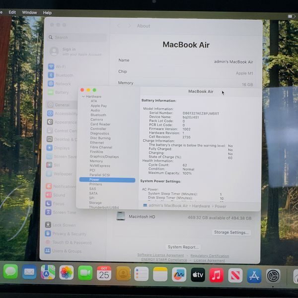 Б/у Ноутбук 13.3" Apple MacBook Air M1 16GB RAM 512Gb SSD IPS Gold (1893) 890-macbook-air-13-1893