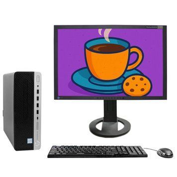 Б/у Комплект HP ProDesk 600 G4 SFF Intel Core i7-8700 16Gb RAM 256Gb SSD + 24.1" Eizo FlexScan S2401W FullHD VGA/DVI USB-Hub Speakers css1dvsd2as2122_0021csdf21