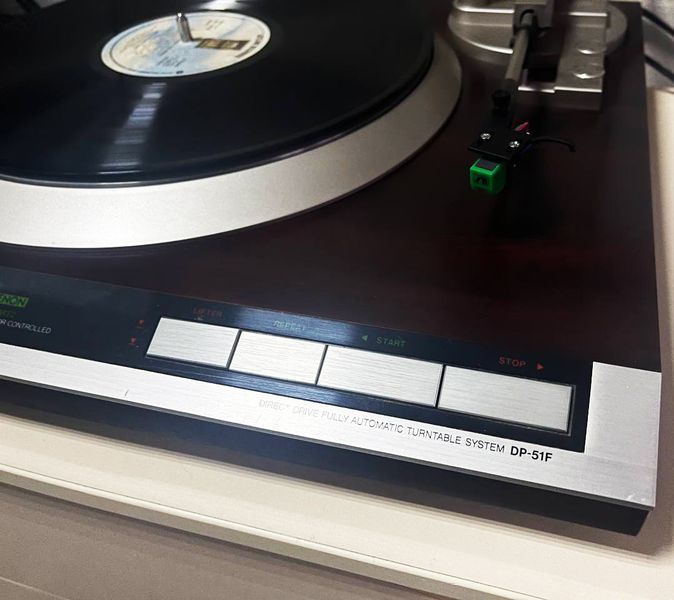 Б/в Вініловий програвач Denon DP-51F hhd99denon-432423