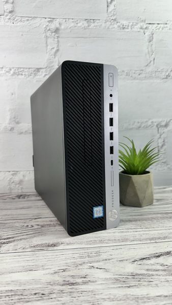 Б/у Комплект HP ProDesk 600 G4 SFF Intel Core i7-8700 16Gb RAM 256Gb SSD + 24" Dell U2412 FullHD IPS DisplayPort/DVI/VGA USB-Hub 7777-06032024-996801_00131sadasd2211