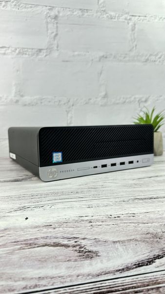 Б/у Комплект HP ProDesk 600 G4 SFF Intel Core i7-8700 16Gb RAM 480Gb SSD + 24" Dell U2412 FullHD IPS DisplayPort/DVI/VGA USB-Hub 7777-06032024-996801_00131sadasd2212
