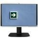 Б/у Монитор 24" HP Compaq LA2405wg 1920x1200 DisplayPort/DVI/VGA USB-Hub PIVOT B-Class 1395 фото 1