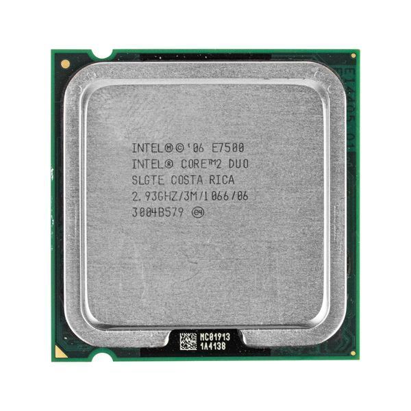 Б/у Процессор Intel&reg; Core&trade;2 Duo E7500 (3 МБ кэш-памяти, тактовая частота 2,93 ГГц, частота системной шины 1066 МГц) 1713