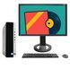 Б/в Комплект HP EliteDesk 800 G3 SFF Intel Core i5-6500 8Gb RAM 240Gb SSD + 24.1" Eizo FlexScan S2401W FullHD VGA/DVI USB-Hub Speakers 77121das77-01as1062023-10002 фото 1