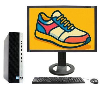 Б/в Комплект HP EliteDesk 800 G3 SFF Intel Core i5-6500 8Gb RAM 480Gb SSD + 24.1" Eizo FlexScan S2401W FullHD VGA/DVI USB-Hub Speakers 77121das77-01as1062023-10003