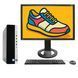 Б/в Комплект HP EliteDesk 800 G3 SFF Intel Core i5-6500 8Gb RAM 480Gb SSD + 24.1" Eizo FlexScan S2401W FullHD VGA/DVI USB-Hub Speakers 77121das77-01as1062023-10003 фото 1