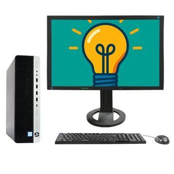 Б/в Комплект HP EliteDesk 800 G3 SFF Intel Core i5-6500 8Gb RAM 480Gb SSD + 24.1" Eizo FlexScan S2402W FullHD VGA/DVI Speakers 777dsa7-01121062021213-51dsa21