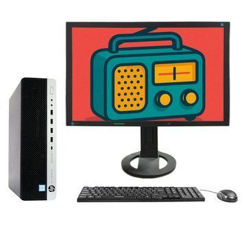 Б/в Комплект HP EliteDesk 800 G3 SFF Intel Core i5-6500 16Gb RAM 480Gb SSD + 24.1" Eizo FlexScan S2402W FullHD VGA/DVI Speakers 777dsa7-01121062021213-51dsa22