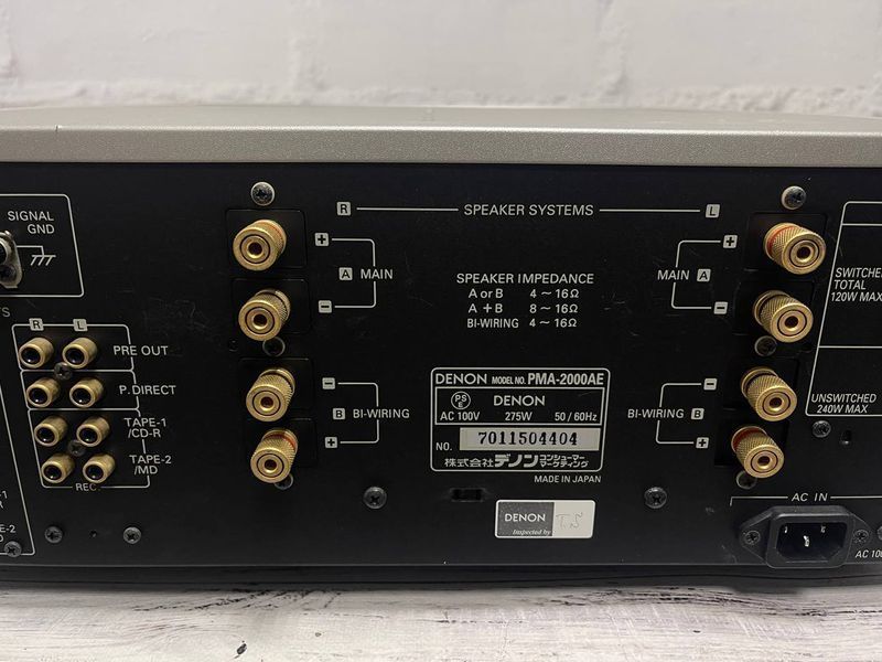 Б/в Інтегральний підсилювач Denon PMA-2000AE cdsdv32d_001pma2000ae
