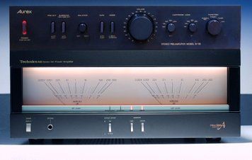 Б/у Стереоусилитель Technics SE-A5 + предусилитель Aurex SY-88 tert43ctechnics