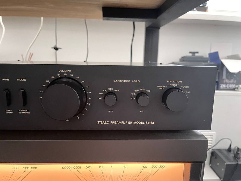 Б/в Стереопідсилювач Technics SE-A5 + попередній підсилювач Aurex SY-88 tert43ctechnics