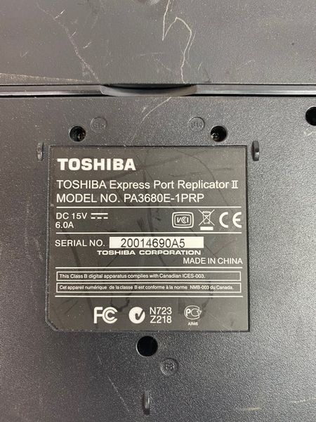 Б/в Док-станція Toshiba PA3680E-1PRP для Satellite R20, R25, Satellite Pro S300, S300M 2978