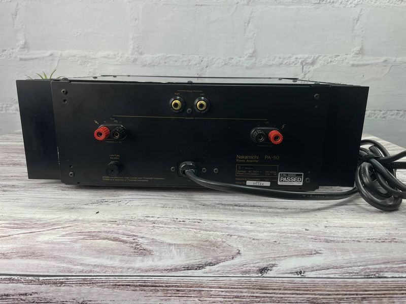 Б/у Усилитель мощности Nakamichi PA-50 Power Amplifier dfsds3r23rd113dd1